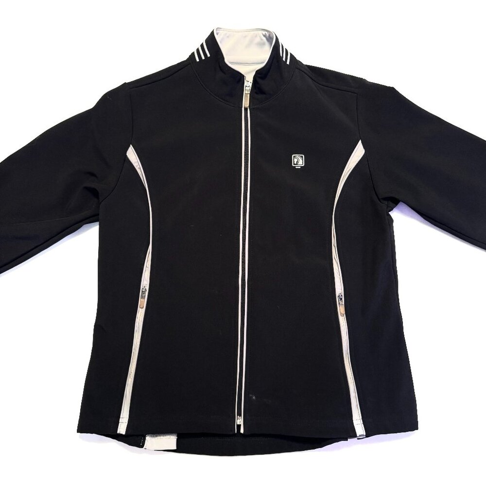 ROMFH Dry Shell Jacket Women's Medium Black Equestrian